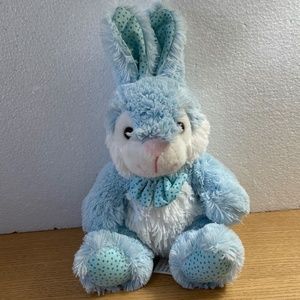 Best Made Toys Bunny Plush Blue Rabbit Bow Tie Stuffed Animal 15” Toy Easter